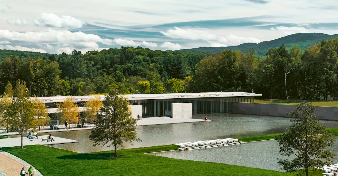 The Clark Art Institute campus in Williamstown, venue and supporter of local jazz performance